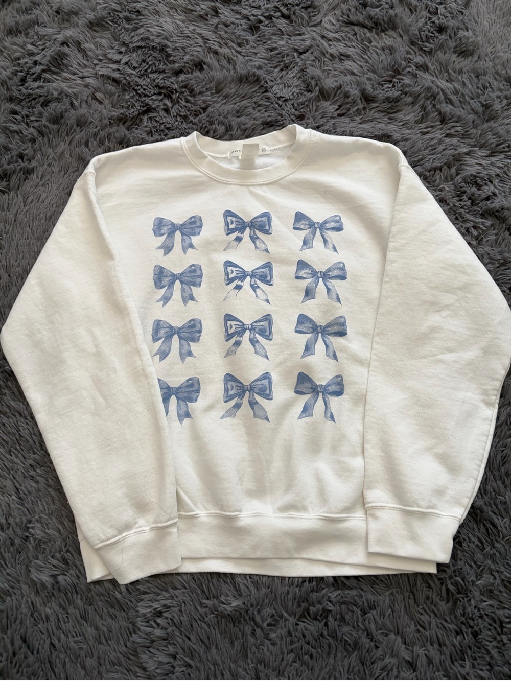 Altar'd State White Crewneck Tee with Subtle Logo Tag